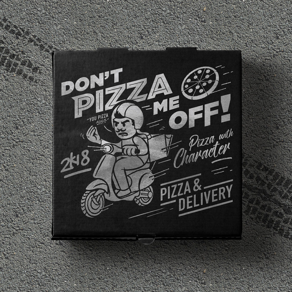 pudełko na pizzę